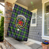 Farquharson Modern Tartan Crest Garden Flag